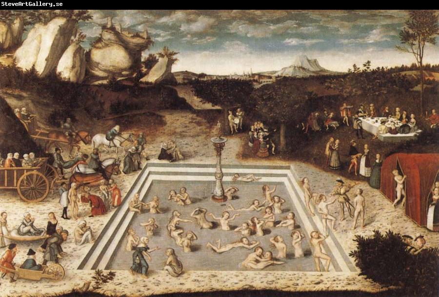 CRANACH, Lucas the Elder The Fountain of Youth